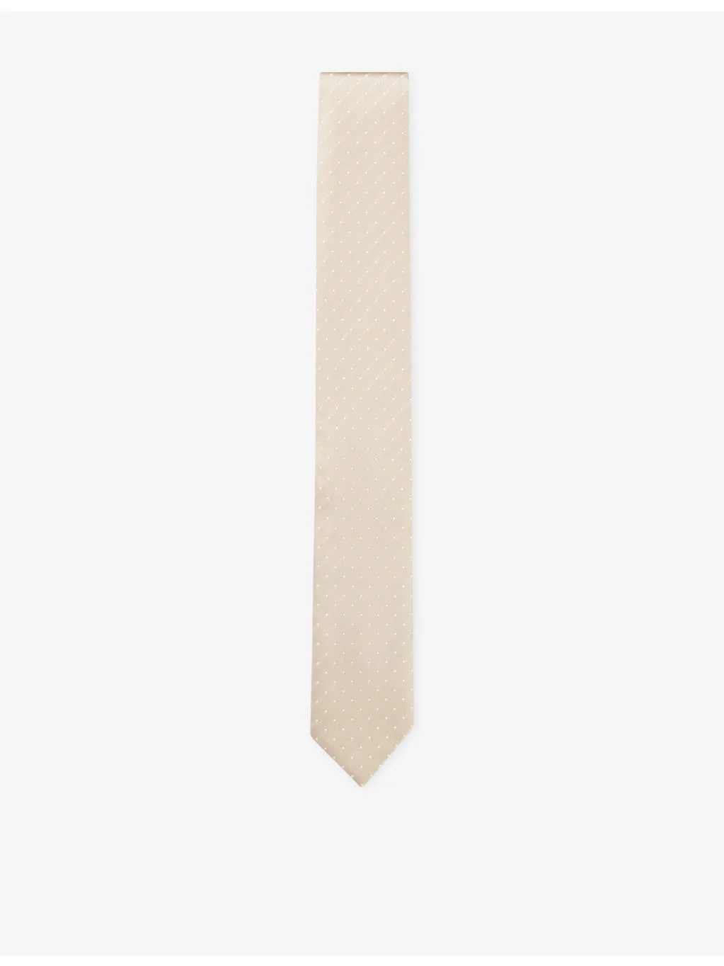 Jacquard-Pattern Silk-Blend Tie - 1