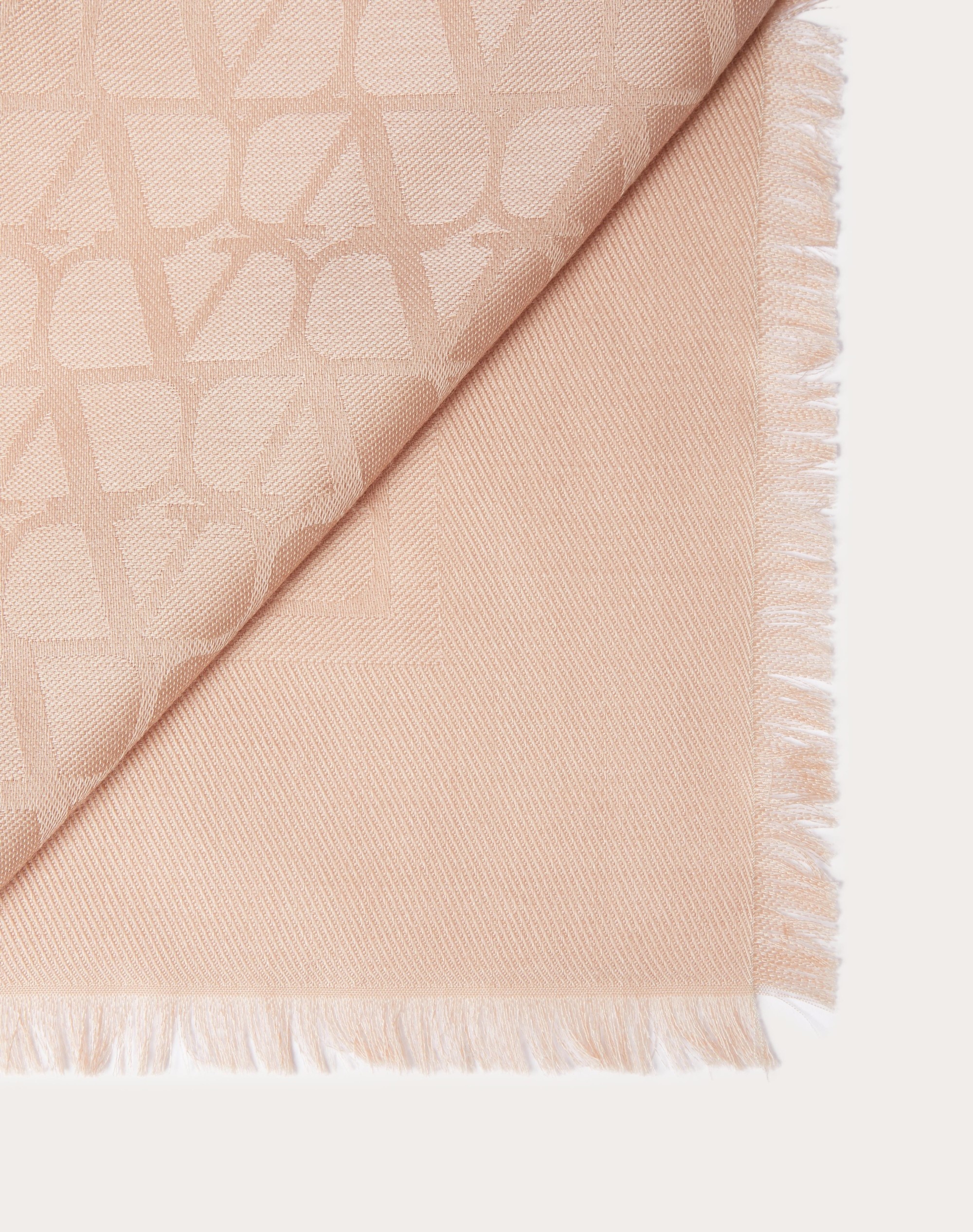 TOILE ICONOGRAPHE WOOL AND SILK SHAWL - 3