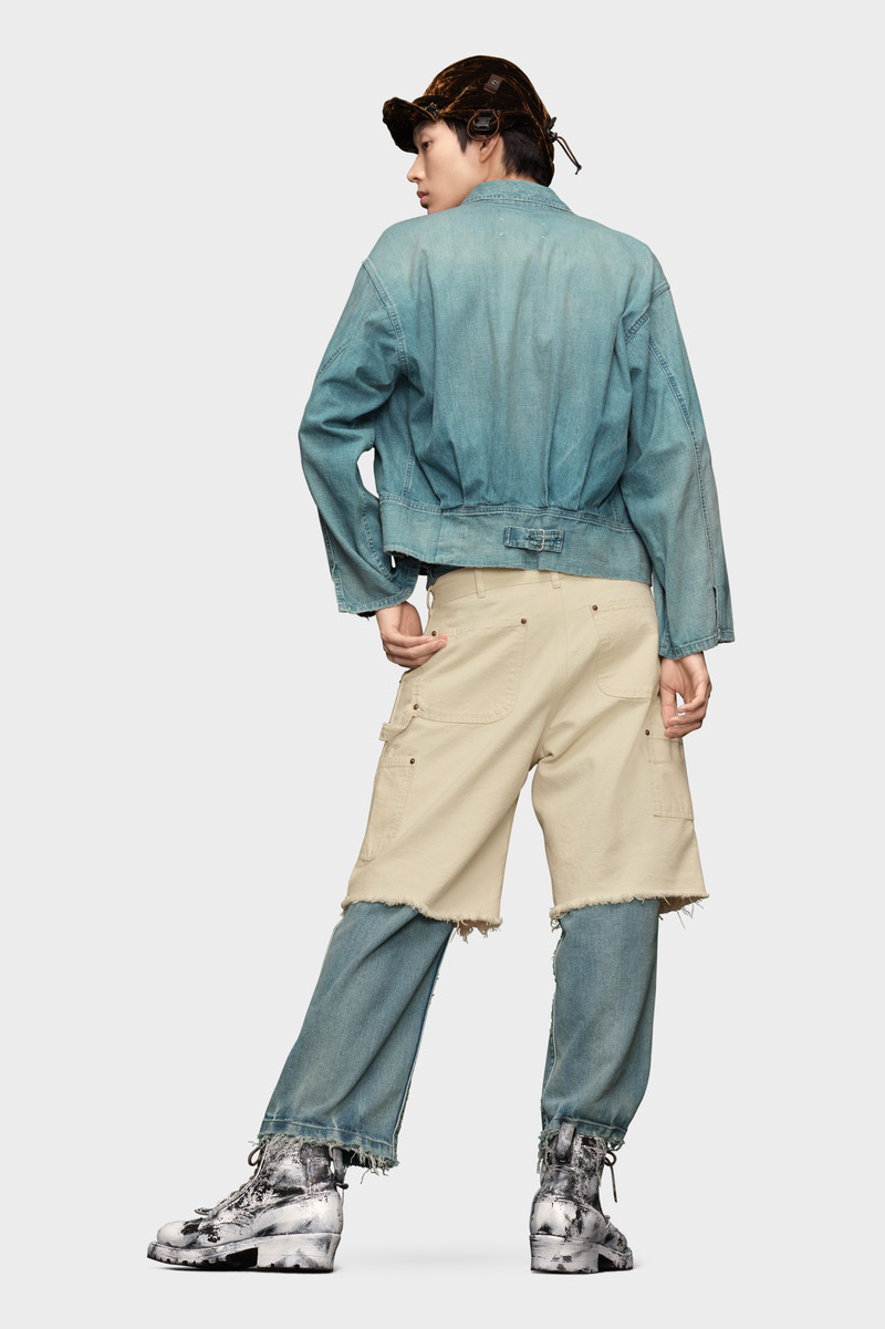 Denim caban jacket 4