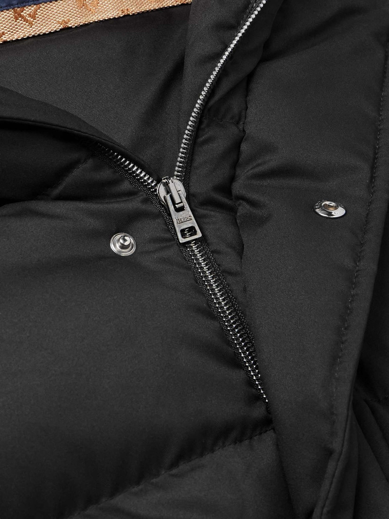 Quilted Twill Down Hooded Jacket 5
