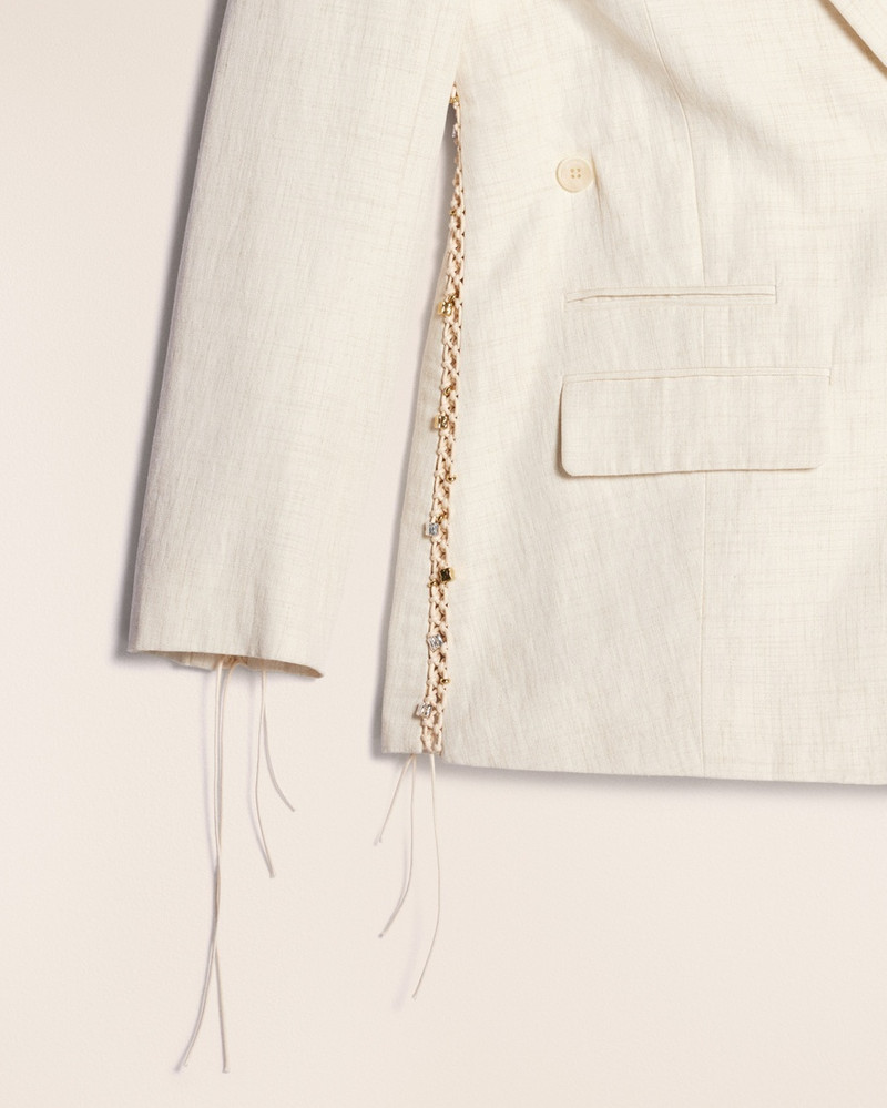 JACQUEMUS La veste Tibau brodée outlook