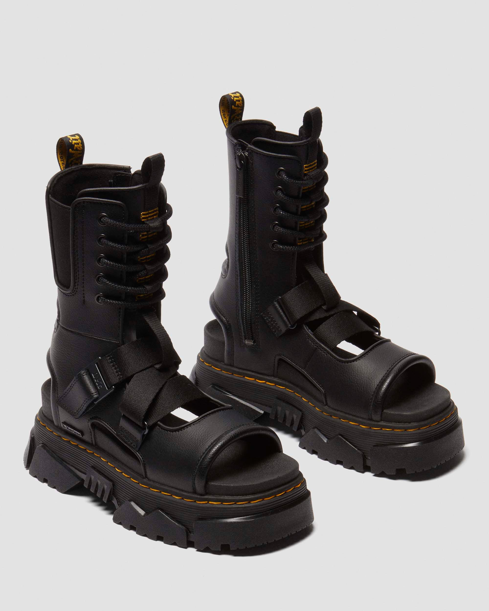 Mattison Leather Gladiator Sandals - 8