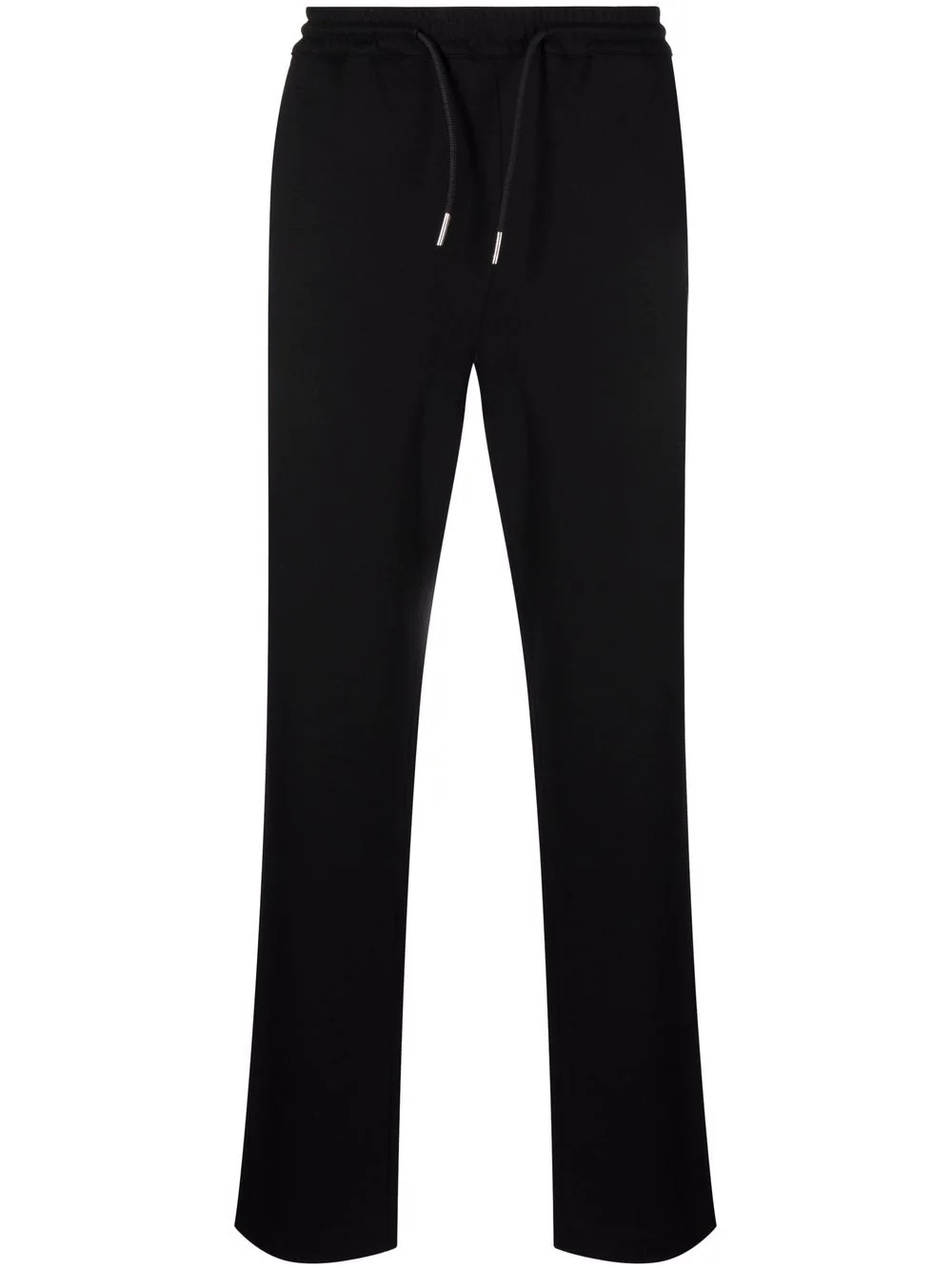 drawstring waist straight trousers - 1