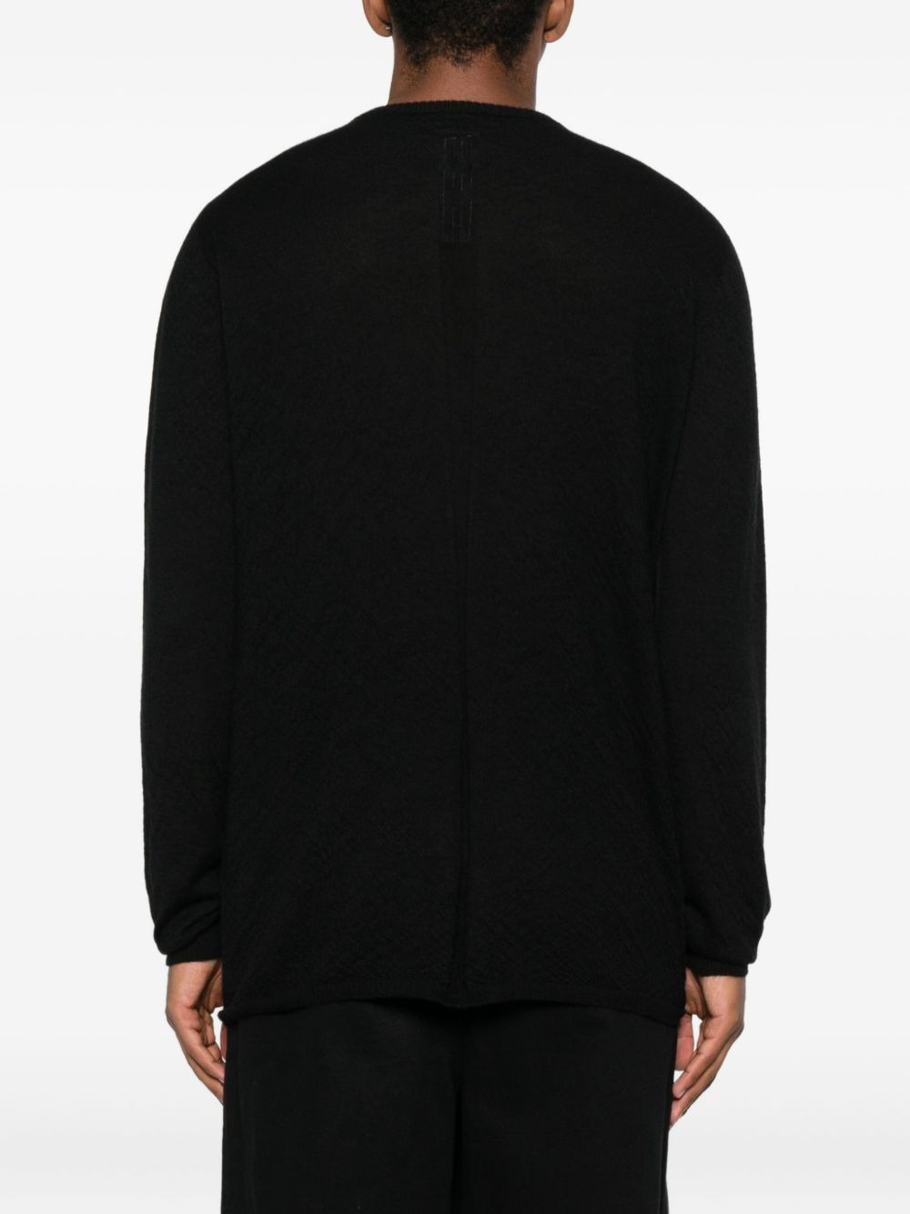 long-sleeve cashmere sweater - 4