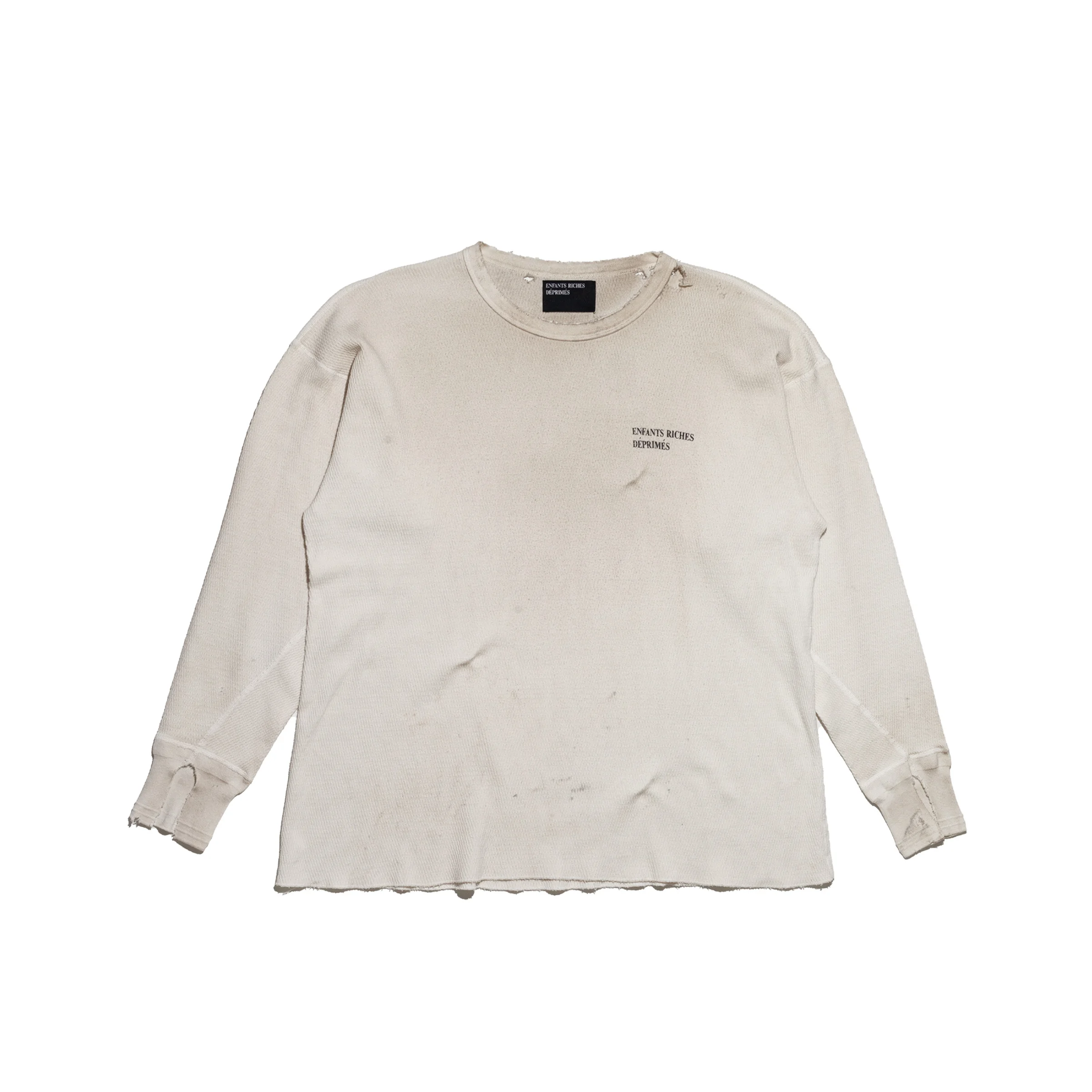 CLASSIC LOGO DISTRESSED THERMAL LS - 1