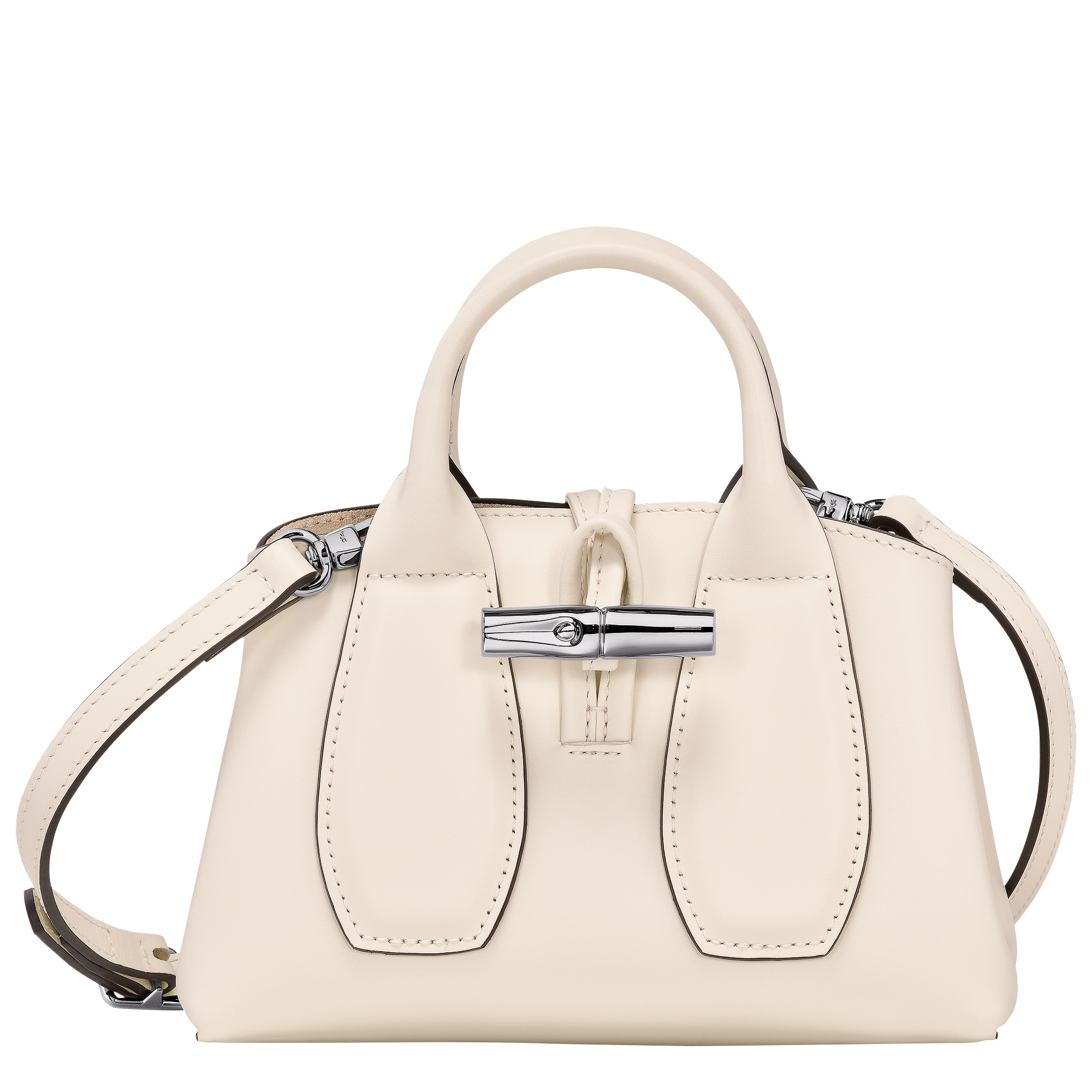 Le Roseau XS Handbag Ecru - Leather - 1