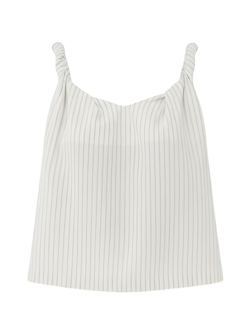 knotted striped top 1