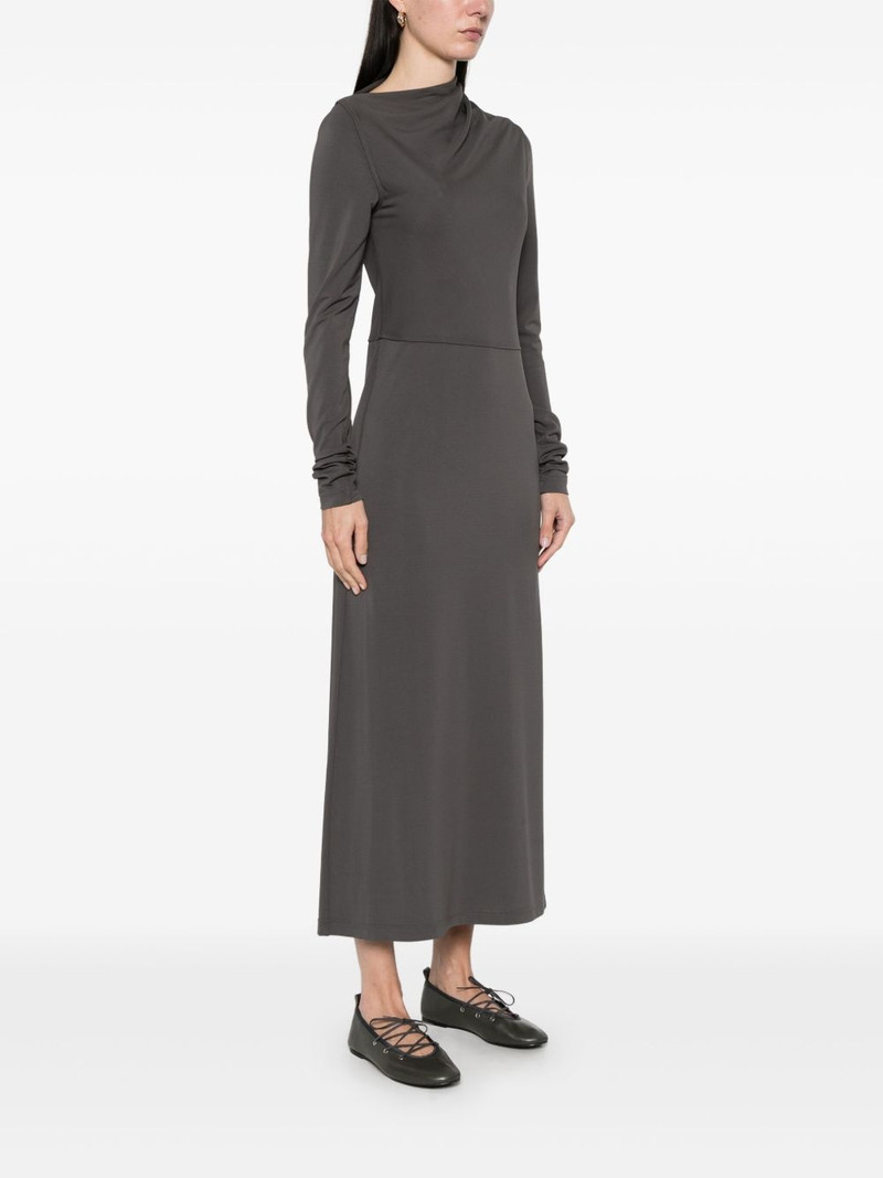 draped jersey dress 3