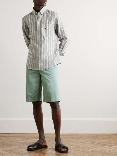 Canali Stretch Cotton-Twill Bermuda Shorts outlook