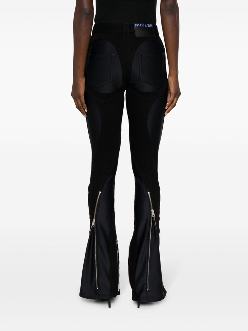 Spiral flared jeans 4
