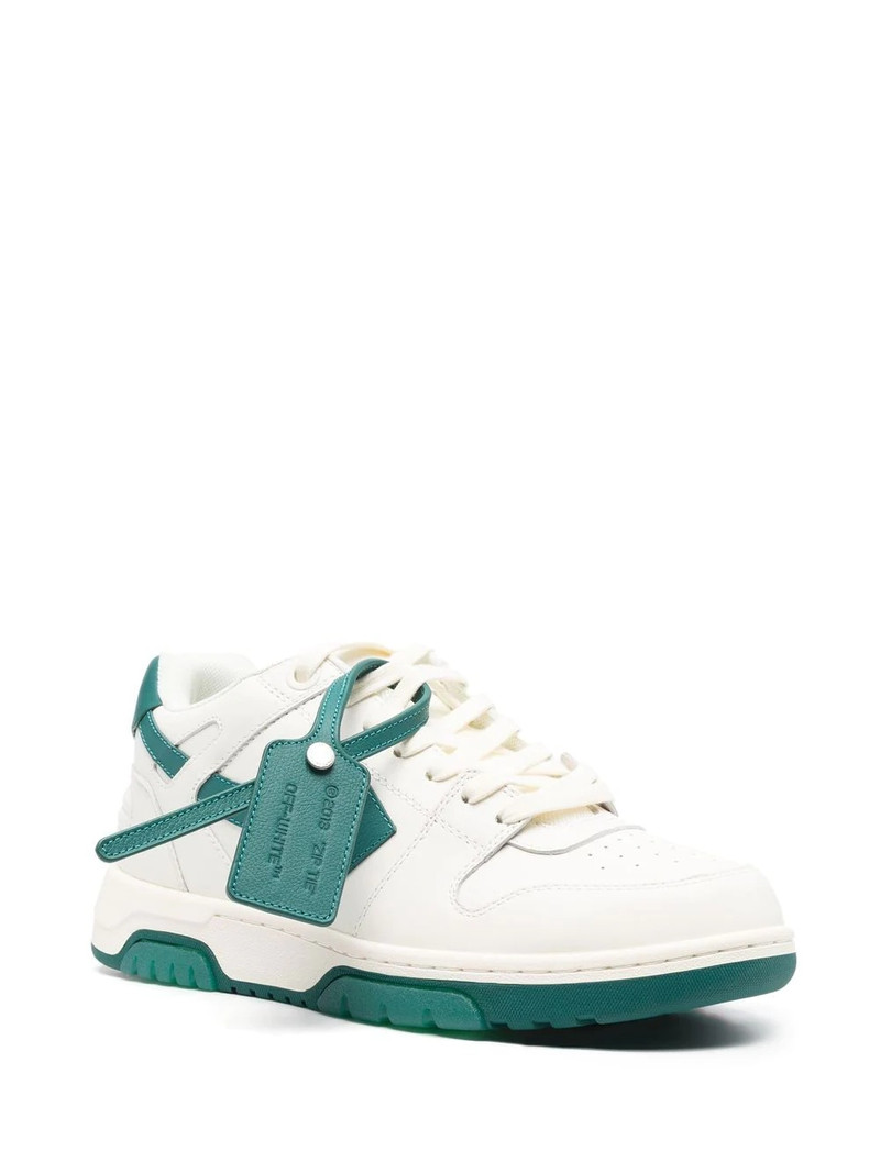 Off-White Safety-Tag lace-up sneakers outlook