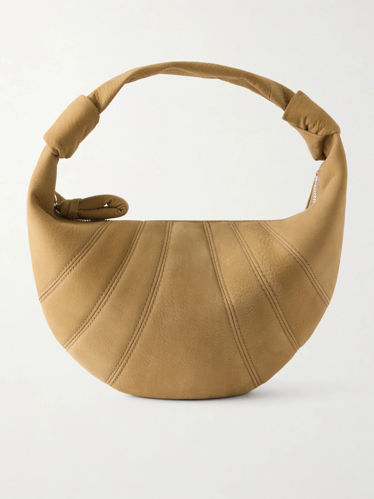 Fortune Croissant Mini Leather Shoulder Bag - 1