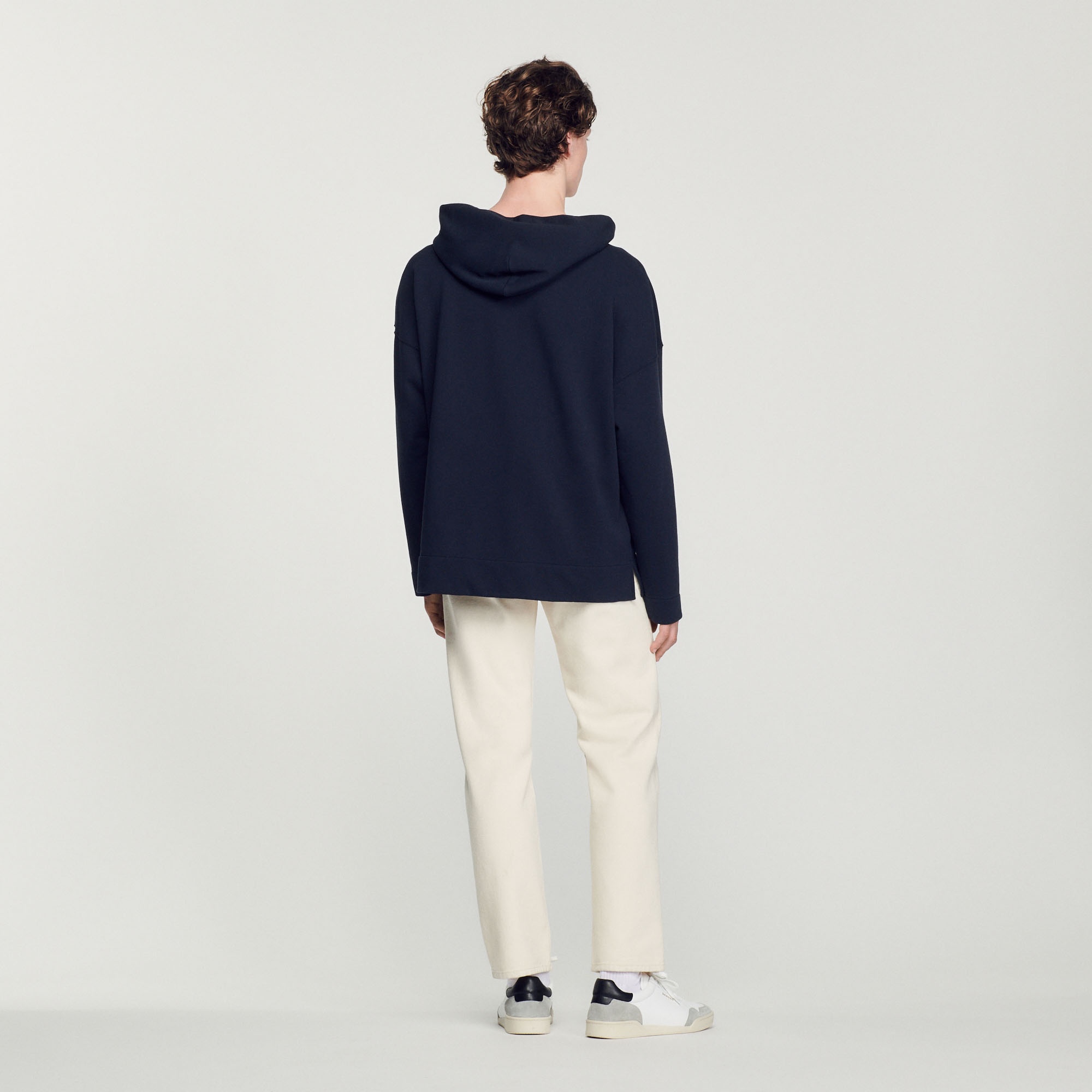 Embroidered tulip hoodie - 6