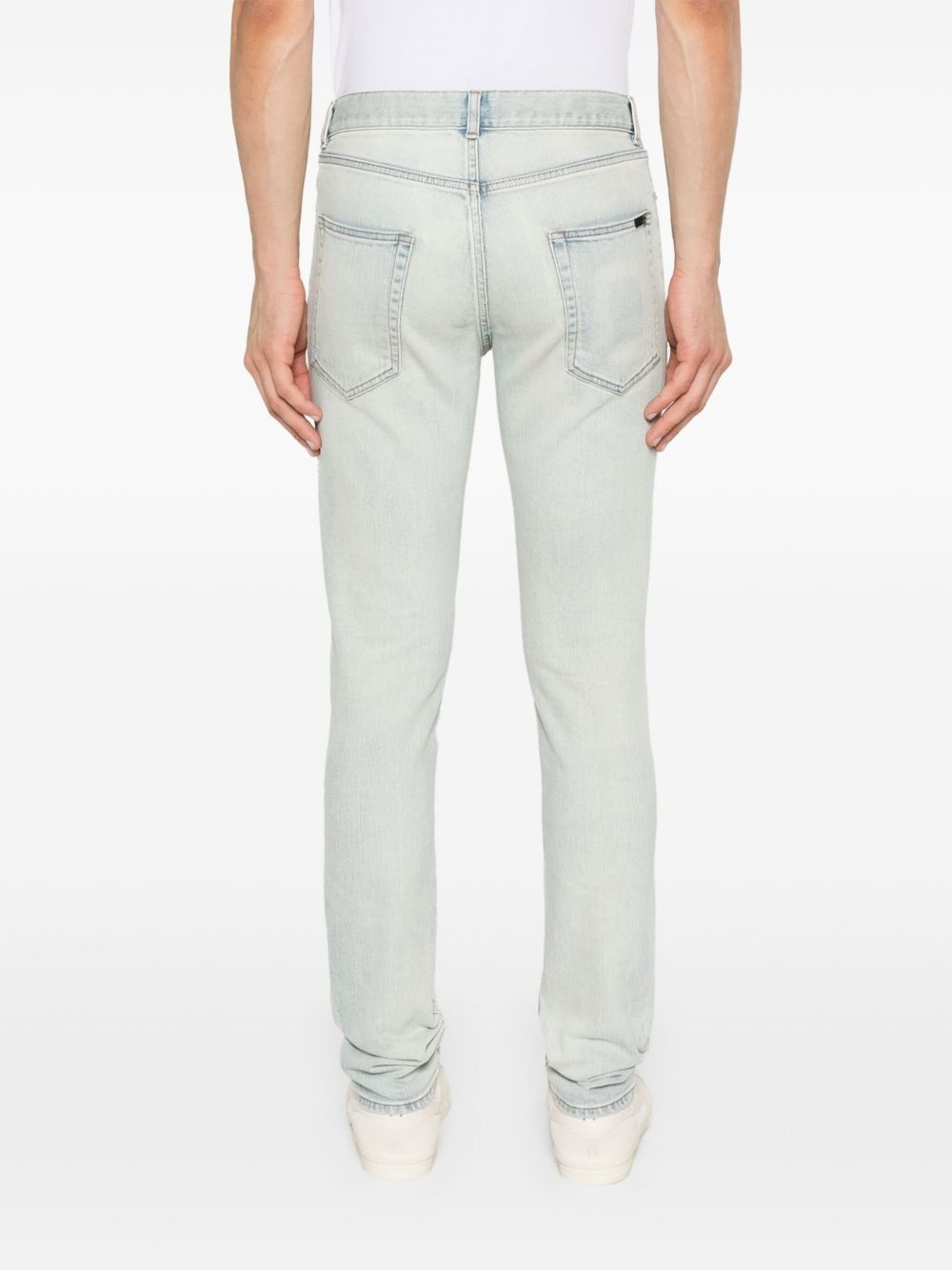 faded-effect straight jeans - 4