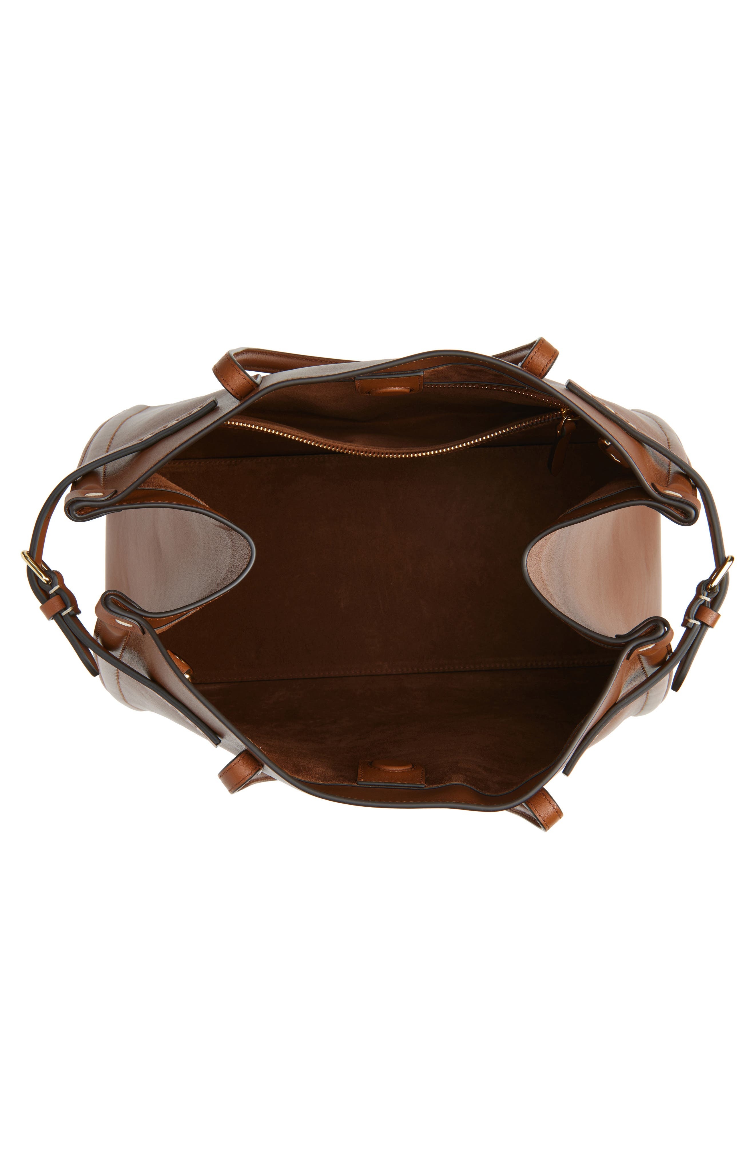 Valentino Garavani Medium Antibes Leather Tote in N58 Tobacco at Nordstrom - 5