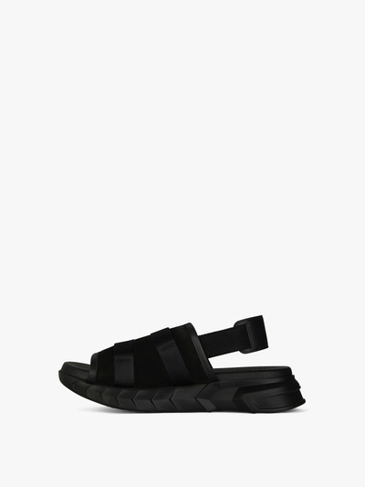Givenchy MARSHMALLOW SANDALS IN RUBBER, SUEDE, AND LEATHER outlook