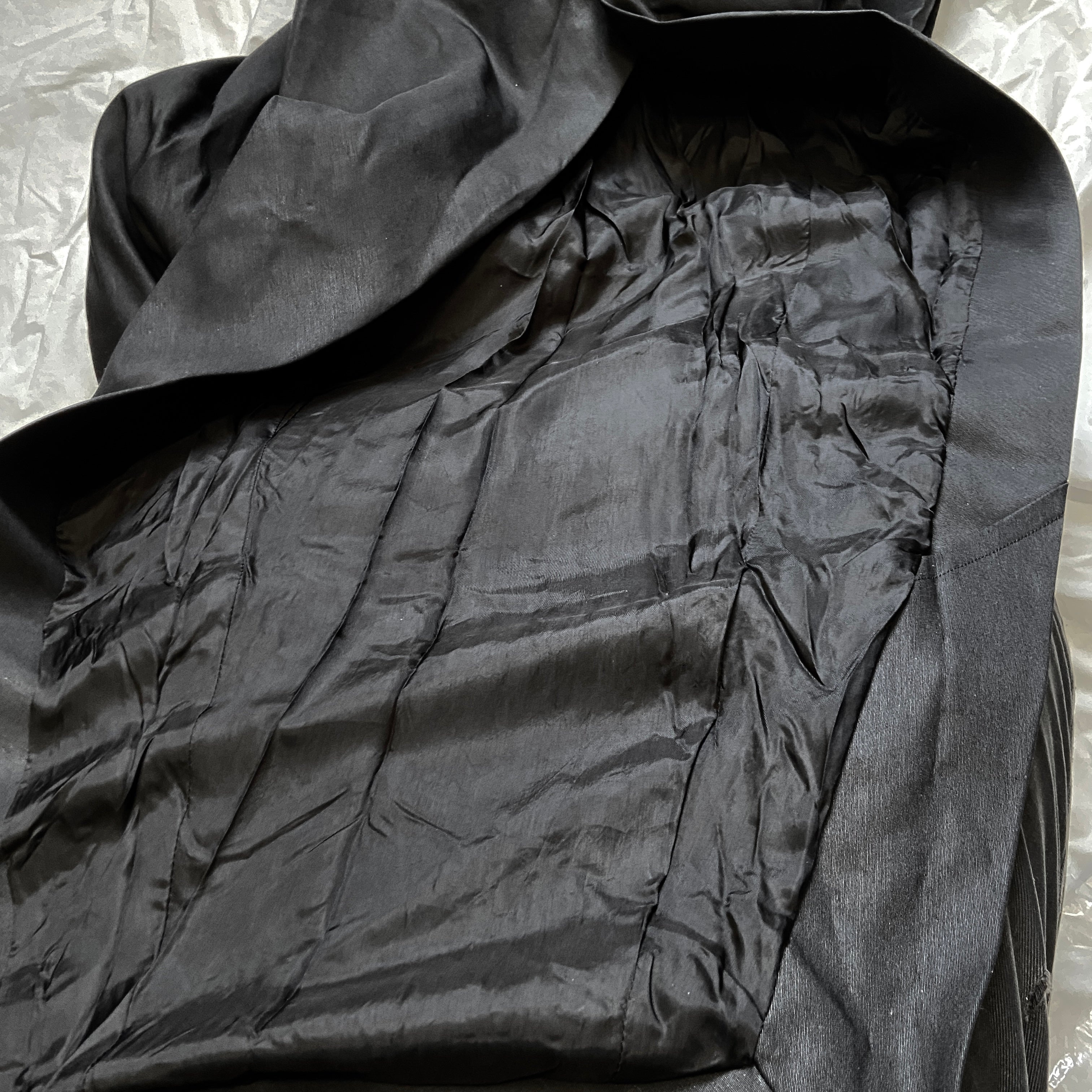 Rick Owens ss17 Walrus boner pillar long waxed skirt 40 - 11
