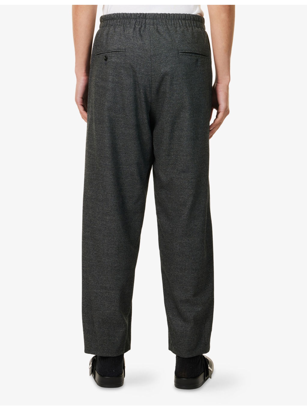 Elasticated-Waist Formal Woven Trouser - 4
