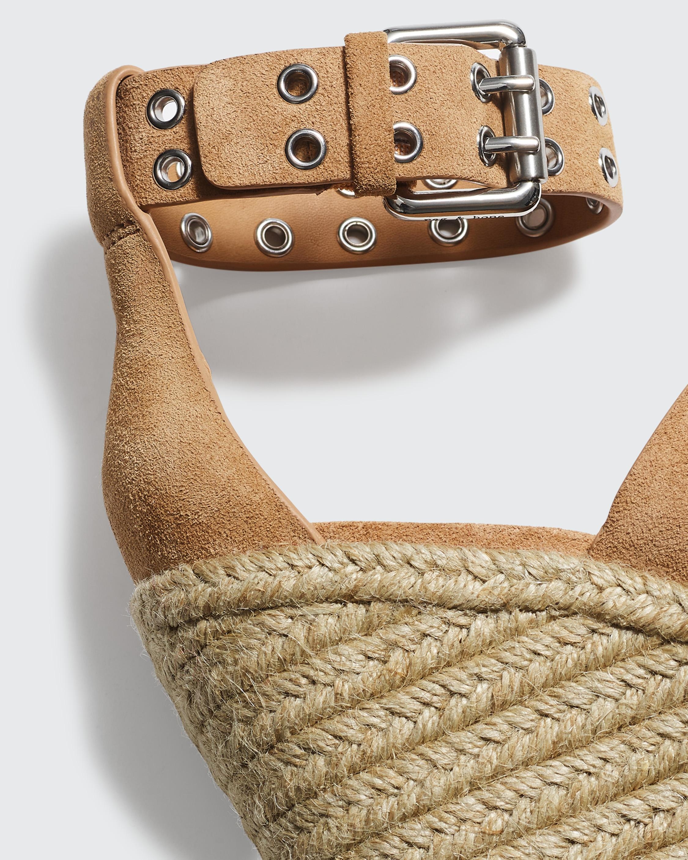 Anteros Espadrille Wedge - Suede
Heeled Sandal - 7