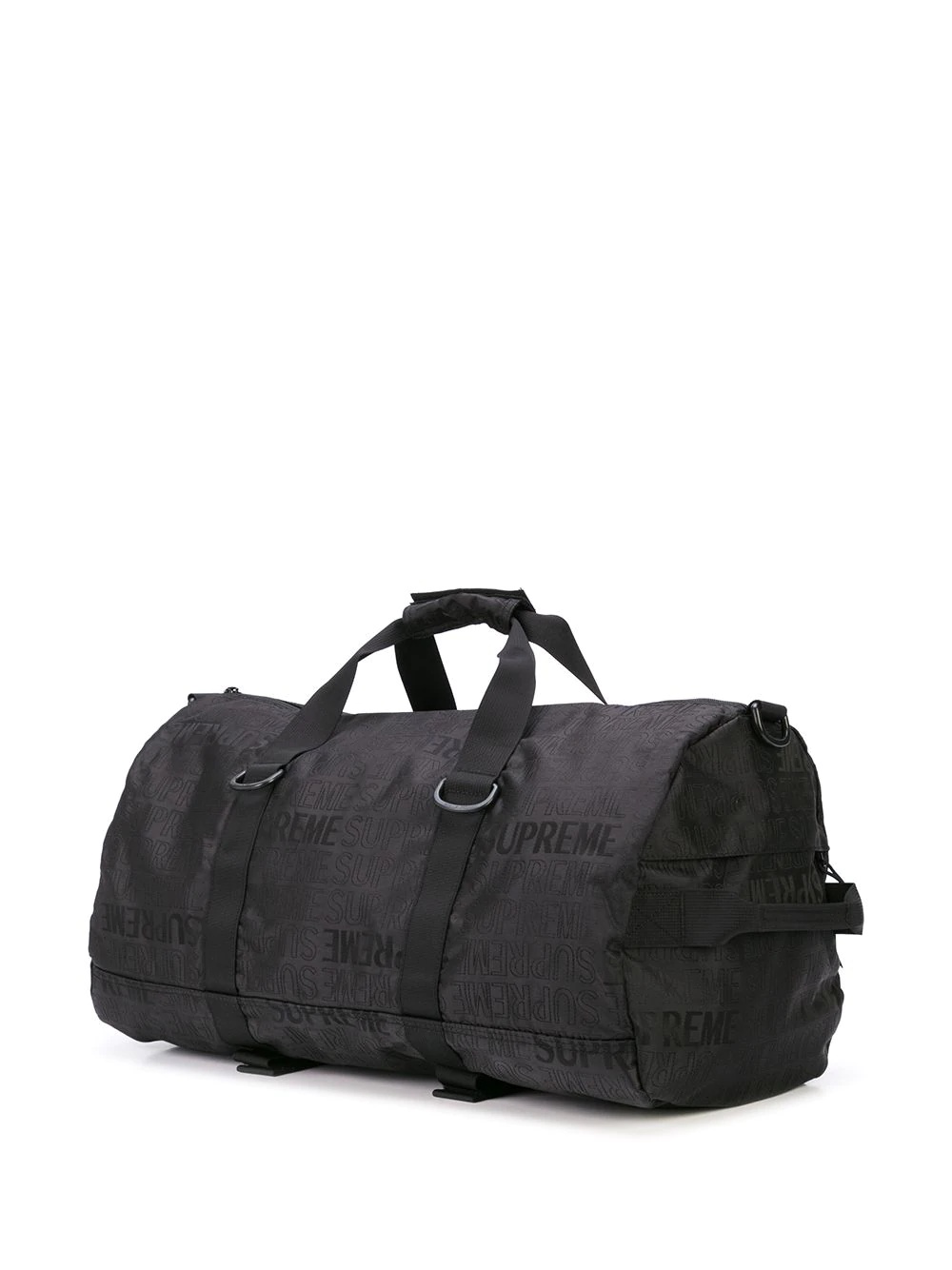 logo print holdall bag - 3