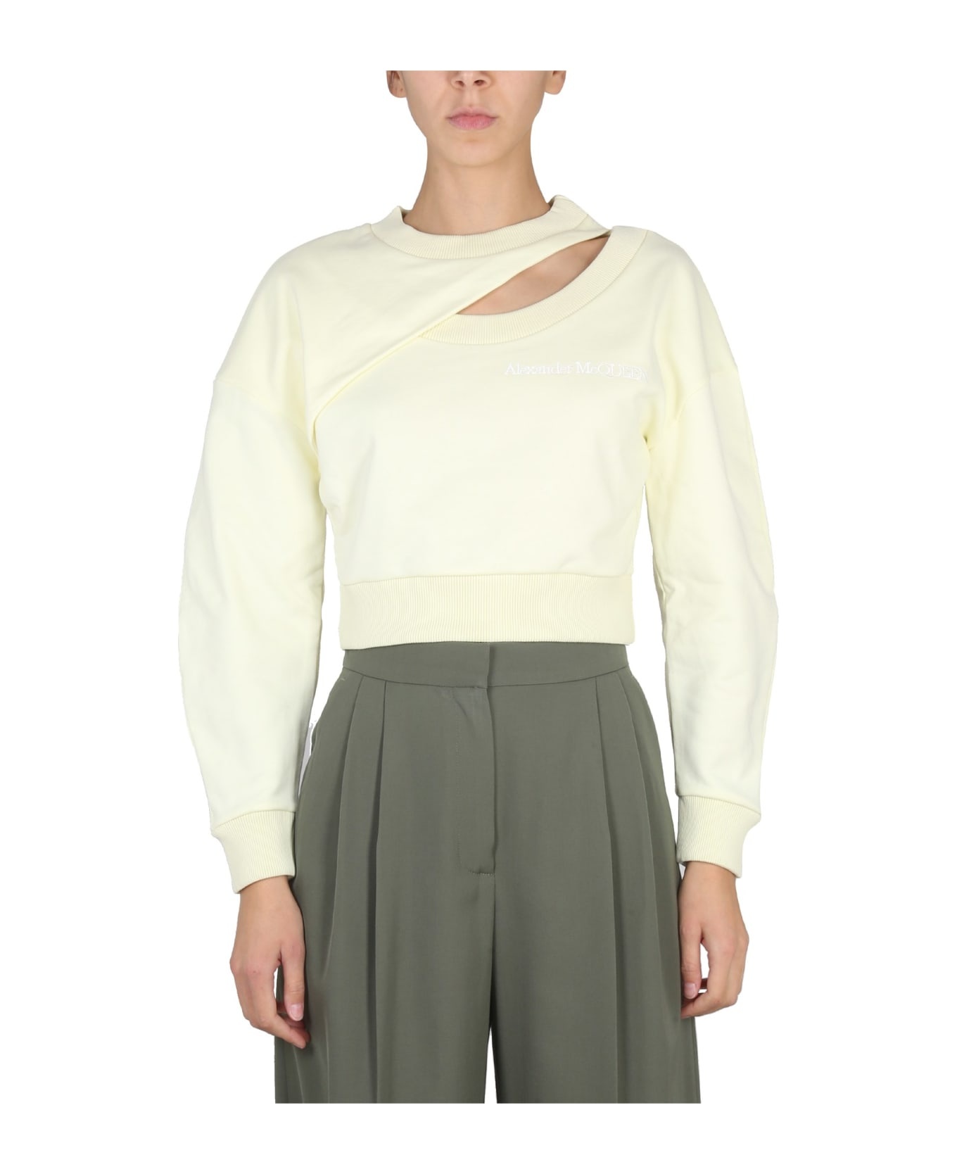 Cropped Sweatshirt - 1