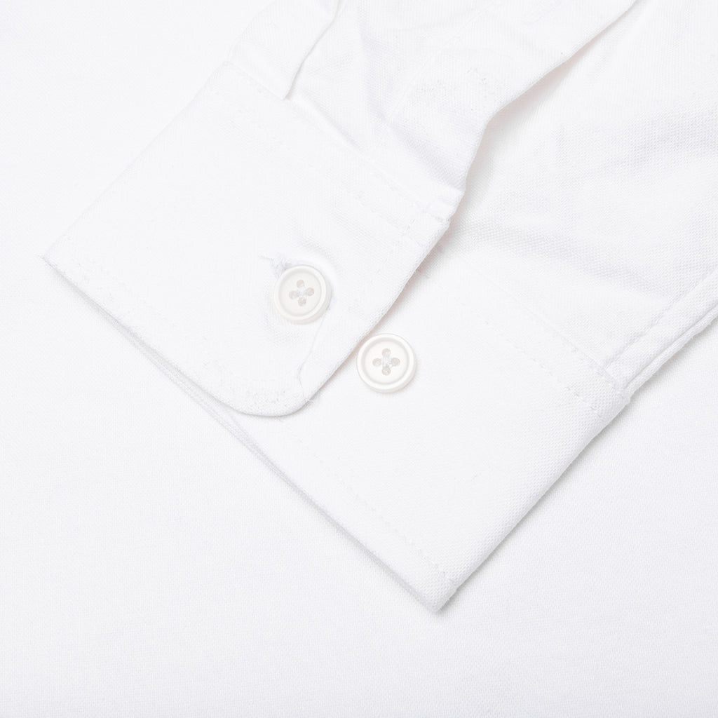 EMBROIDERED OXFORD SHIRT - WHITE - 4