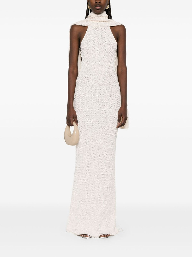 AYA MUSE ribbed-knit maxi dress outlook