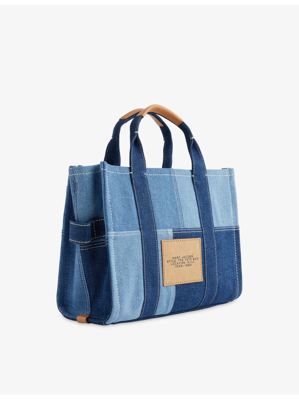 The Medium Tote Denim Bag - 4