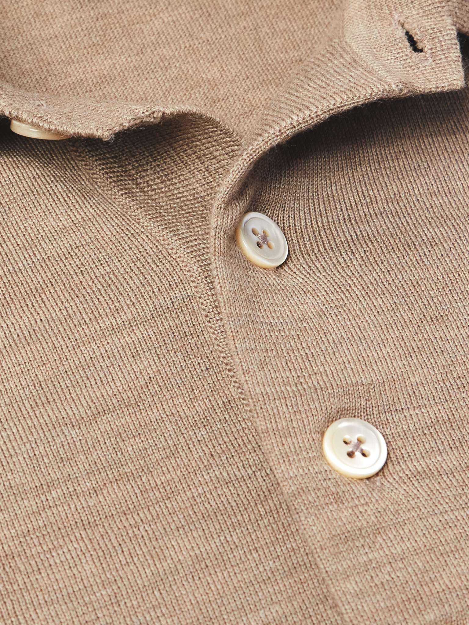 Merino Wool Polo Shirt - 4