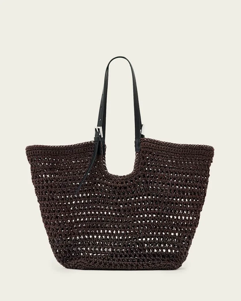 ARA WAXED COTTON TOTE BAG - 1