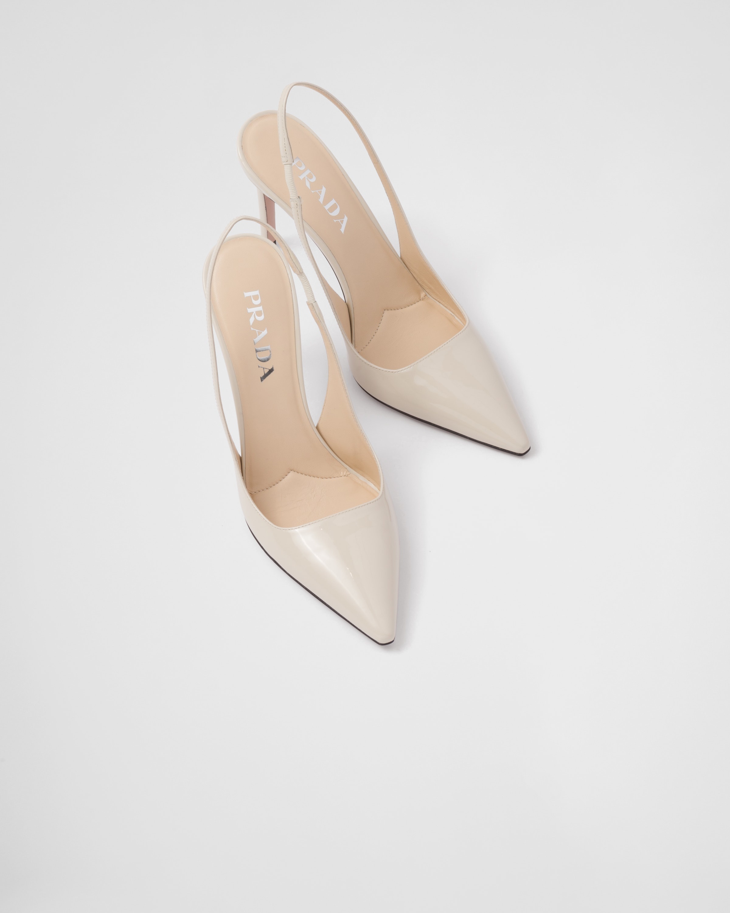 Patent leather slingbacks - 4