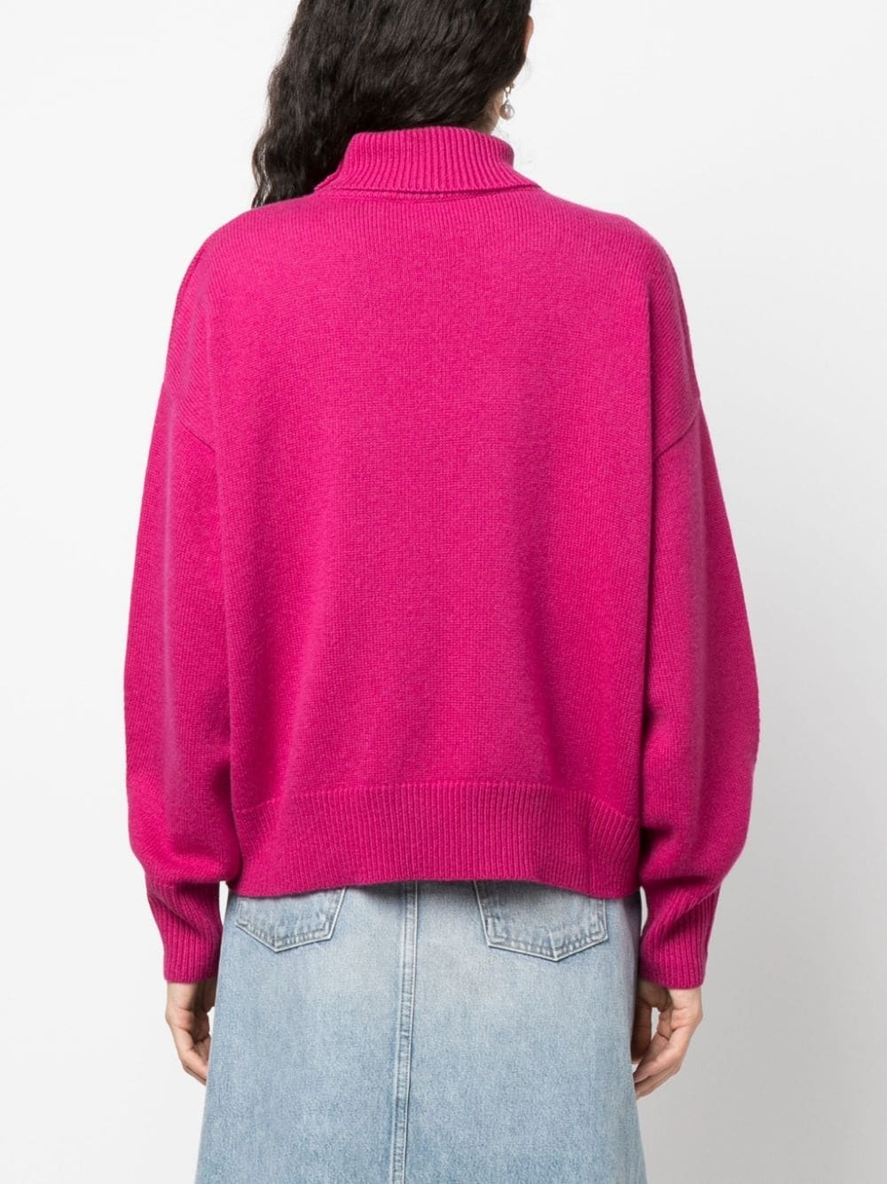 roll-neck cashmere jumper - 4