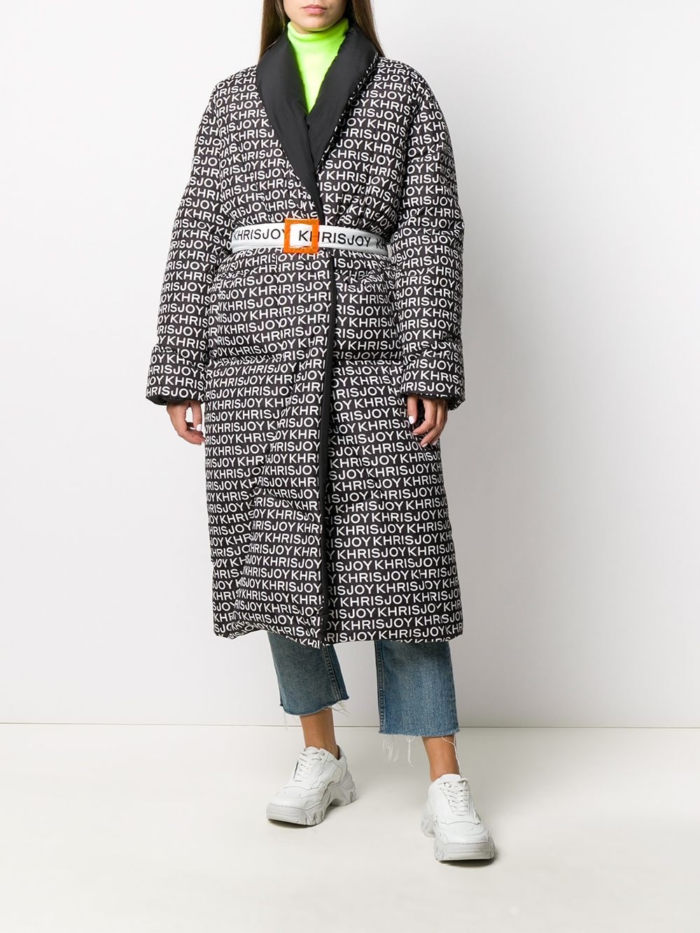 quilted robe coat - 6