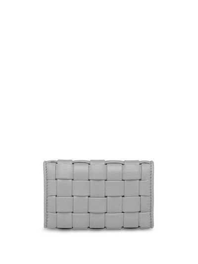 Miu Miu woven tri-fold keyholder outlook