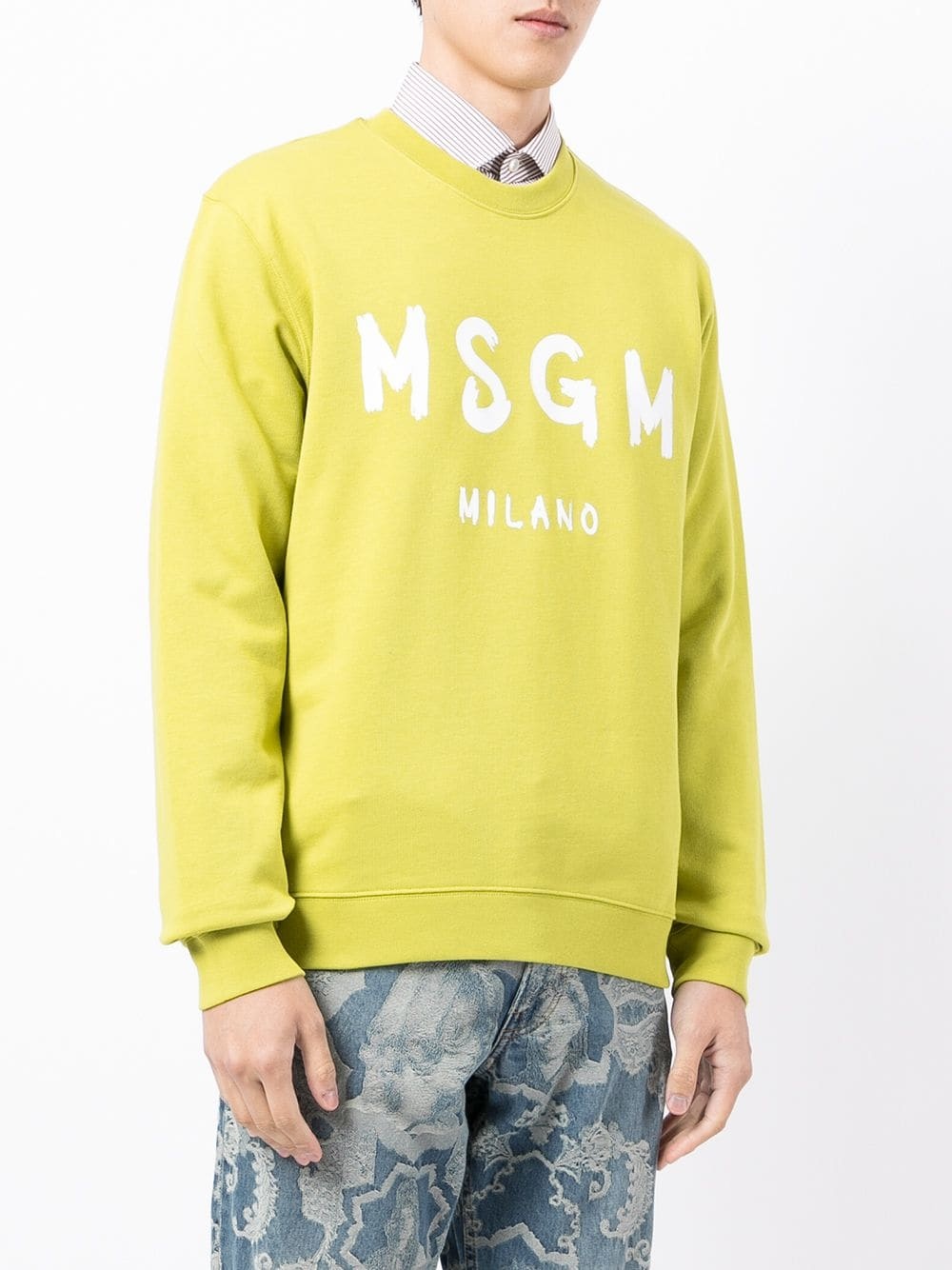 logo lettering sweatshirt - 3