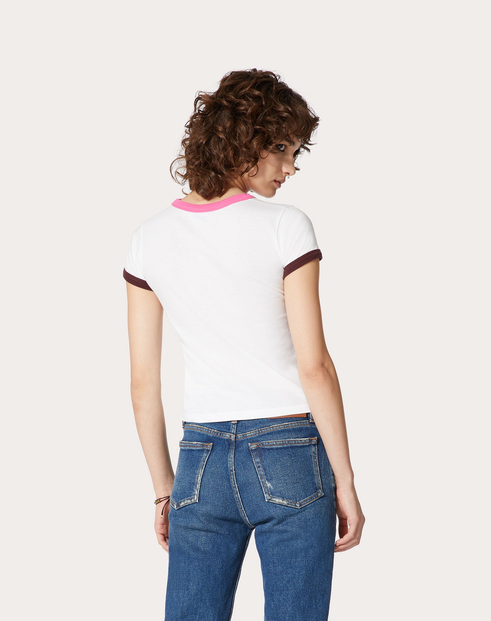 EMBROIDERED JERSEY T-SHIRT - 4