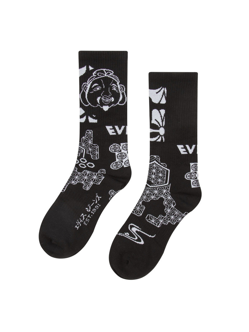 Godhead and Kamon Jacquard Long Socks 6