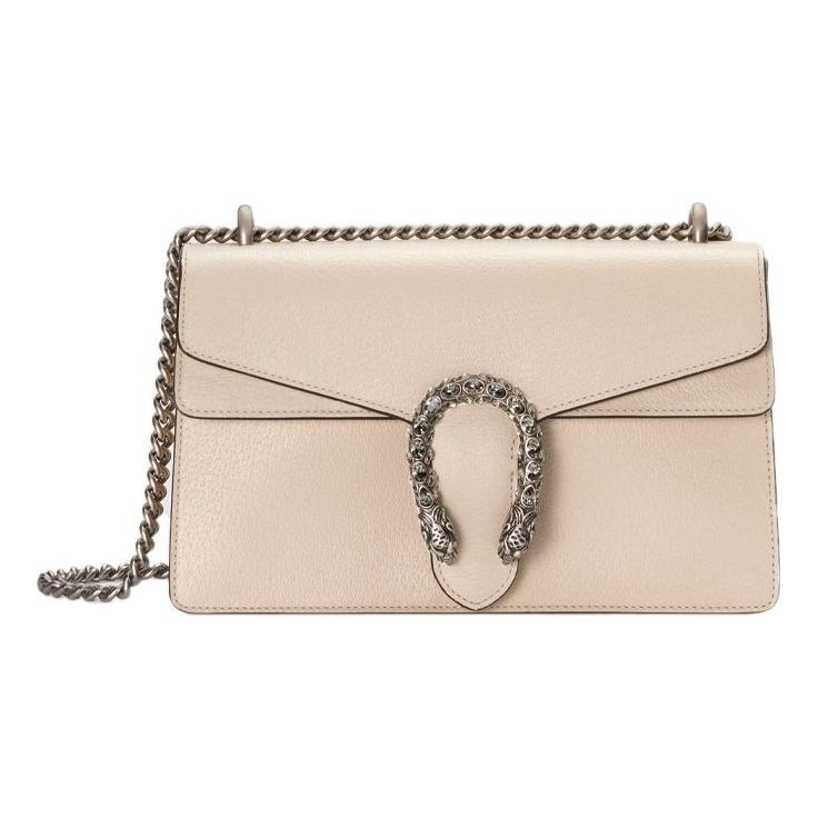 (WMNS) Gucci Dionysus Series Single Shoulder Bag Small Beige 400249-0K7JN-9680 - 1