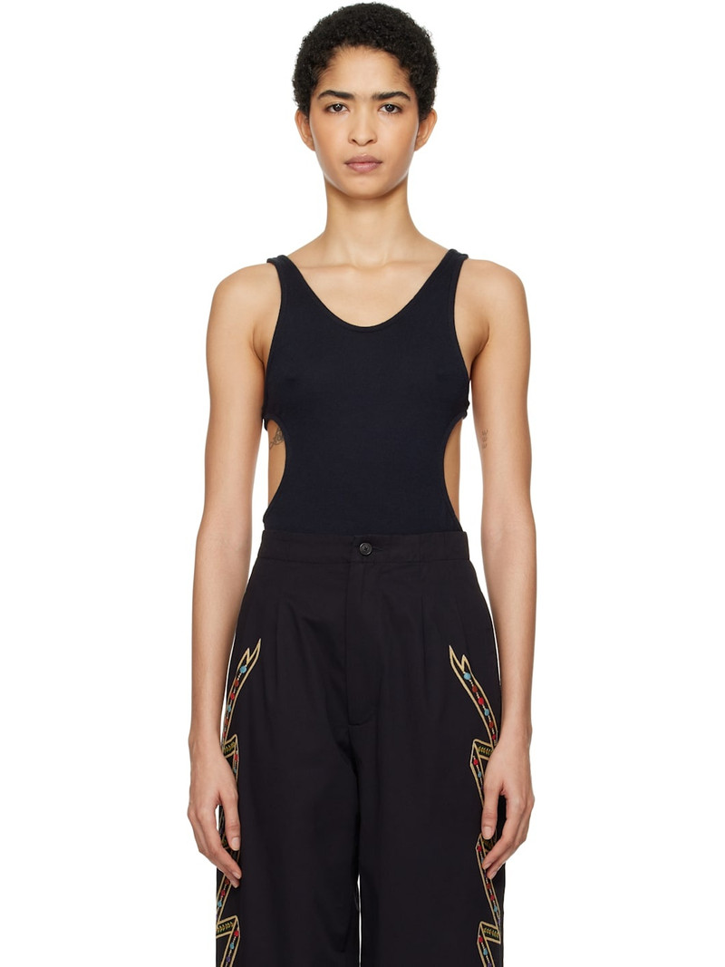 Black Palmer Bodysuit - 1
