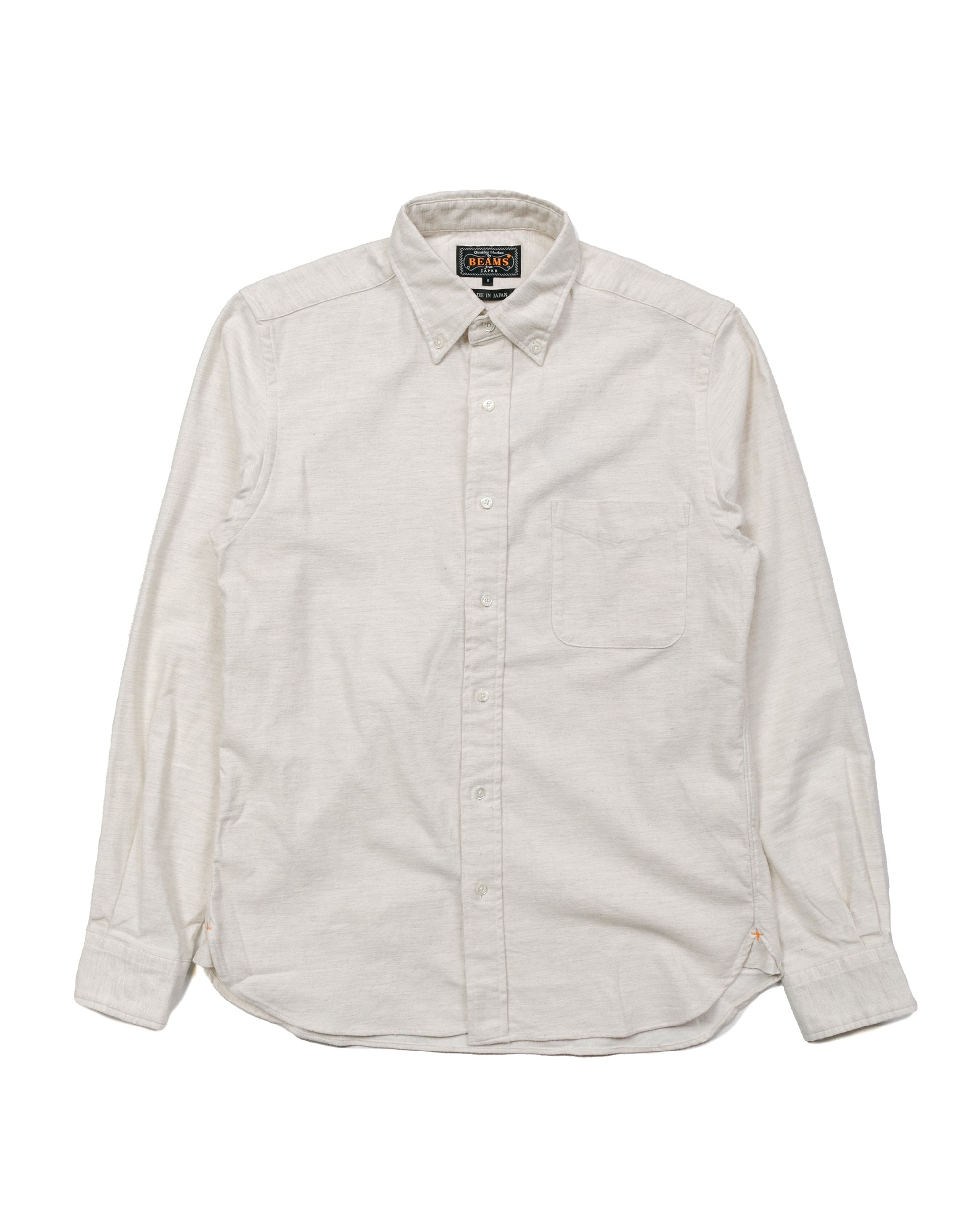 B.D. Flannel Solid Off White - 1