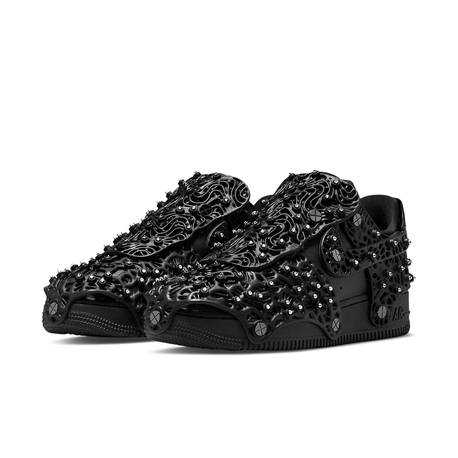 (WMNS) Nike Swarovski x Air Force 1 LXX 'Black' CV7668-001 - 3