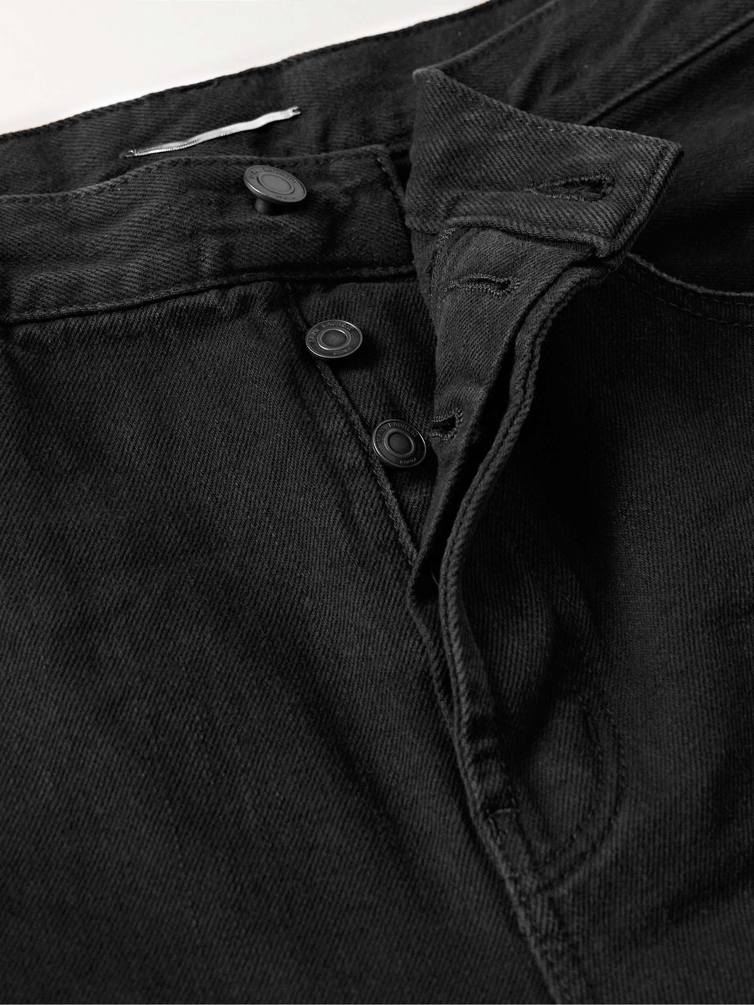 SAINT LAURENT Oklahoma Wide-Leg Jeans | REVERSIBLE