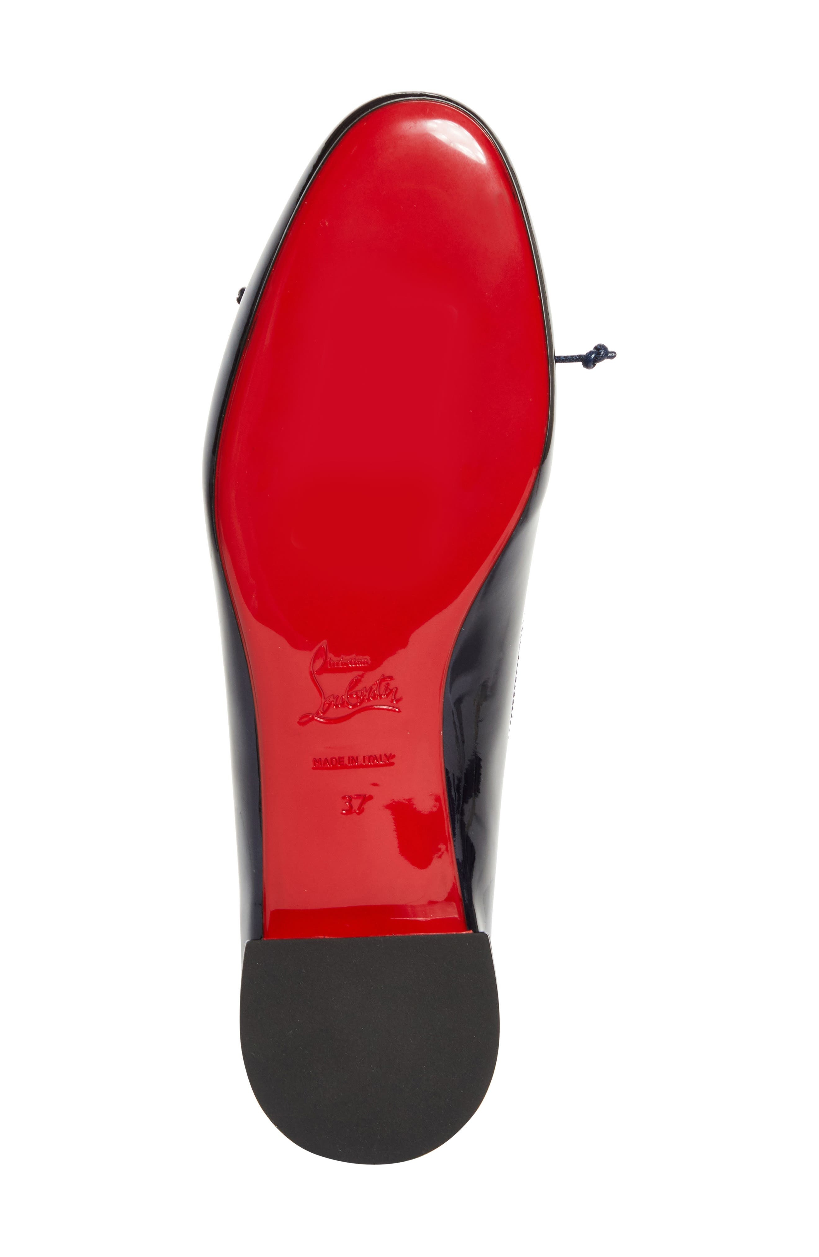 Christian Louboutin Sweetie Jane Bow Ballet Flat in Zaffiro/Lin Zaffiro at Nordstrom - 6