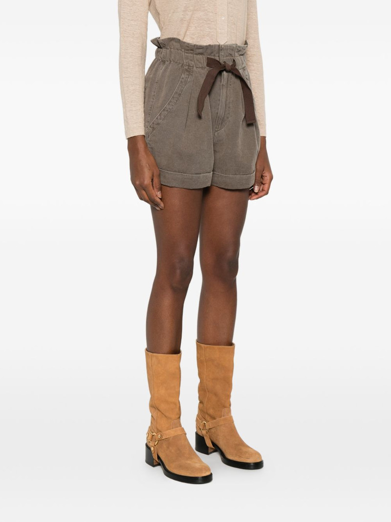 Nirma drawstring pleated shorts 3