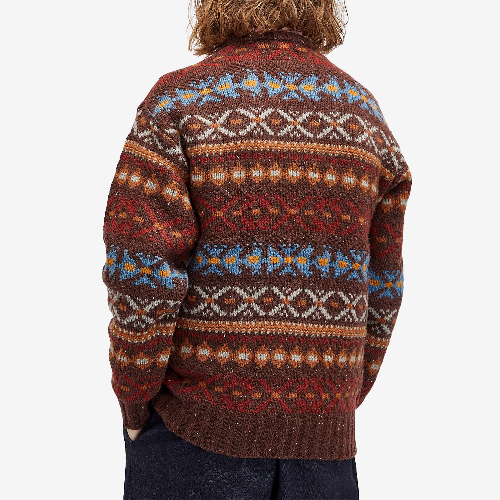 Beams Plus Fair Isle Jumper - 3