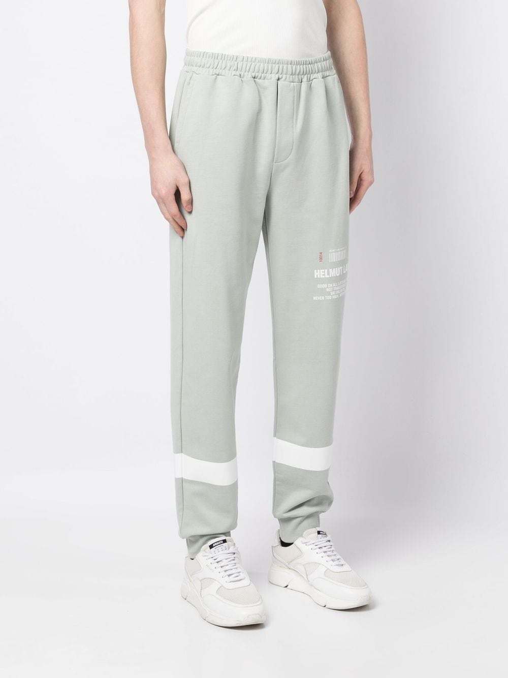 logo-print elasticated-waistband sweatpants - 3