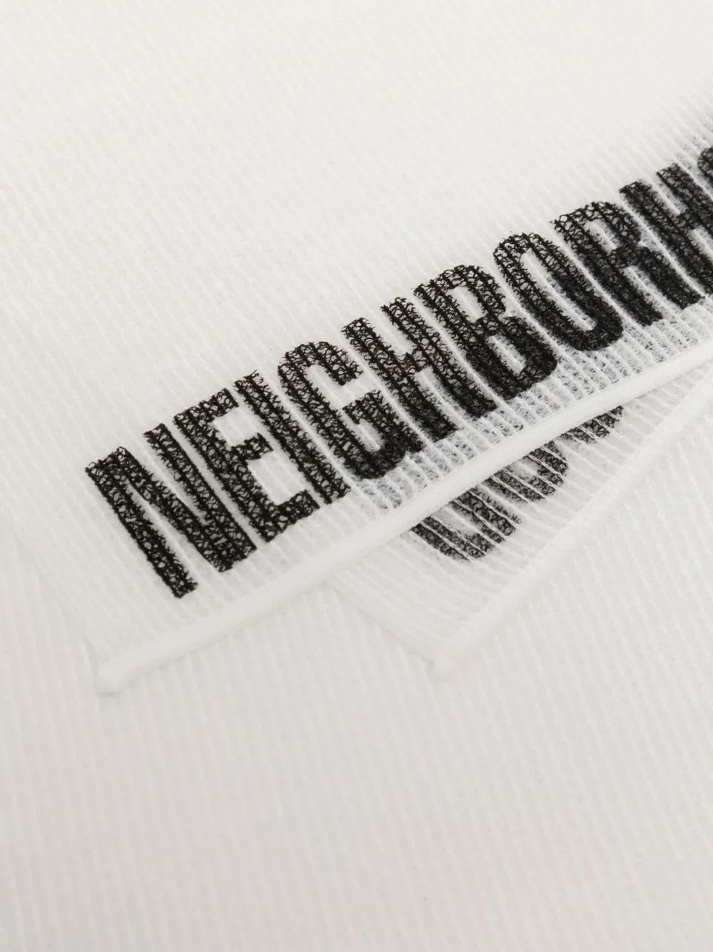 logo-print scarf - 3