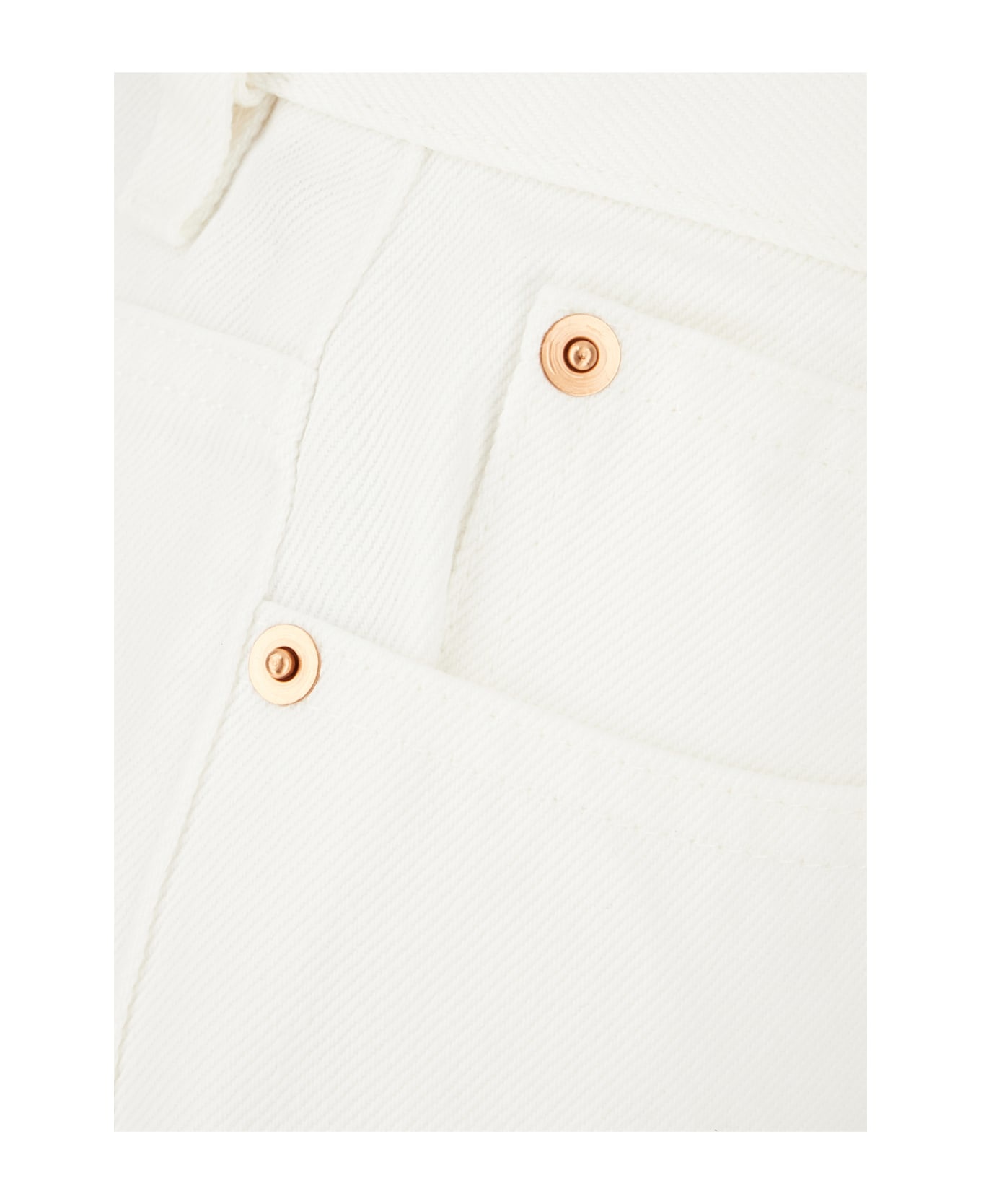 White Denim Jeans - 3