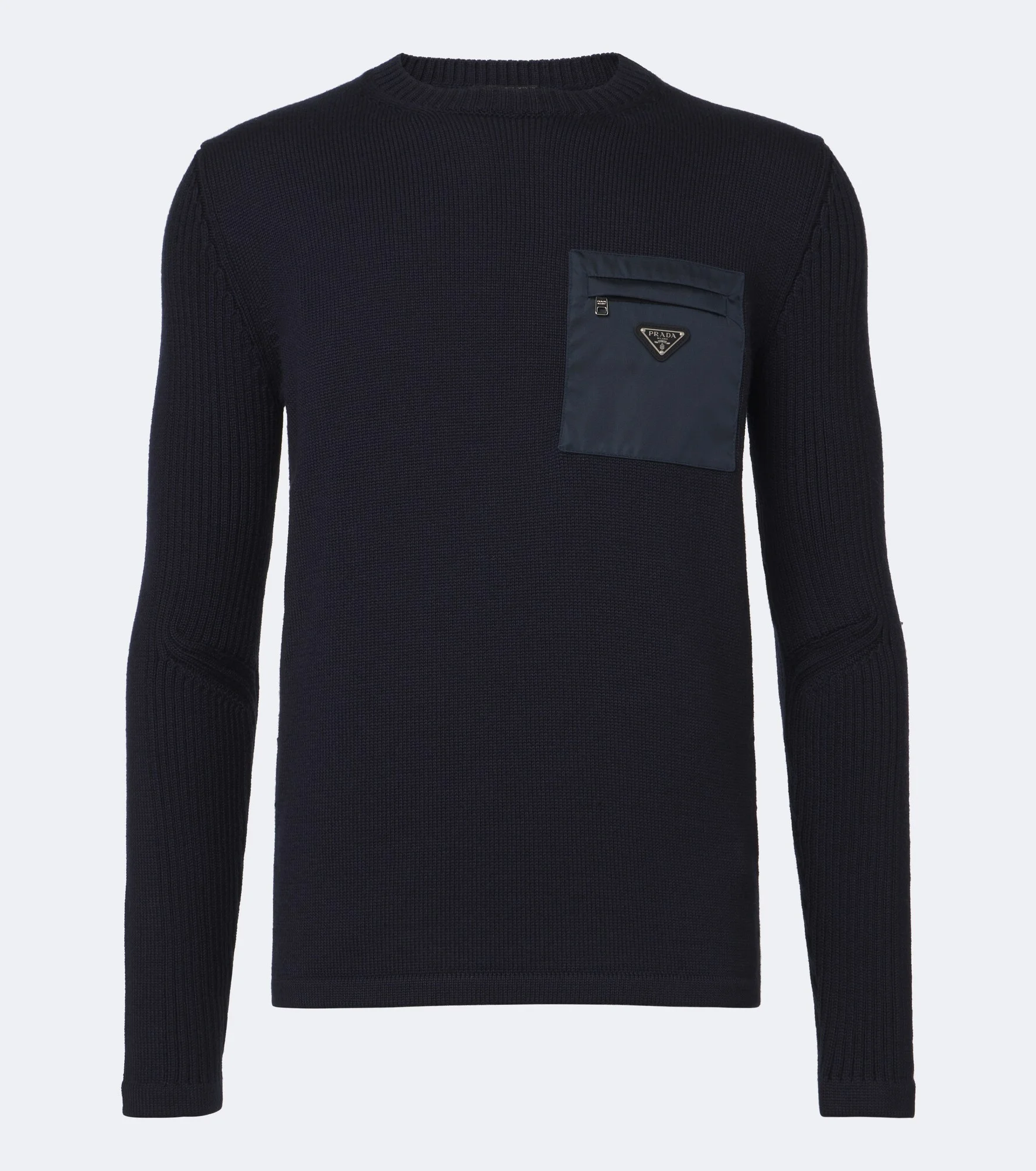 Logo virgin wool sweater - 1