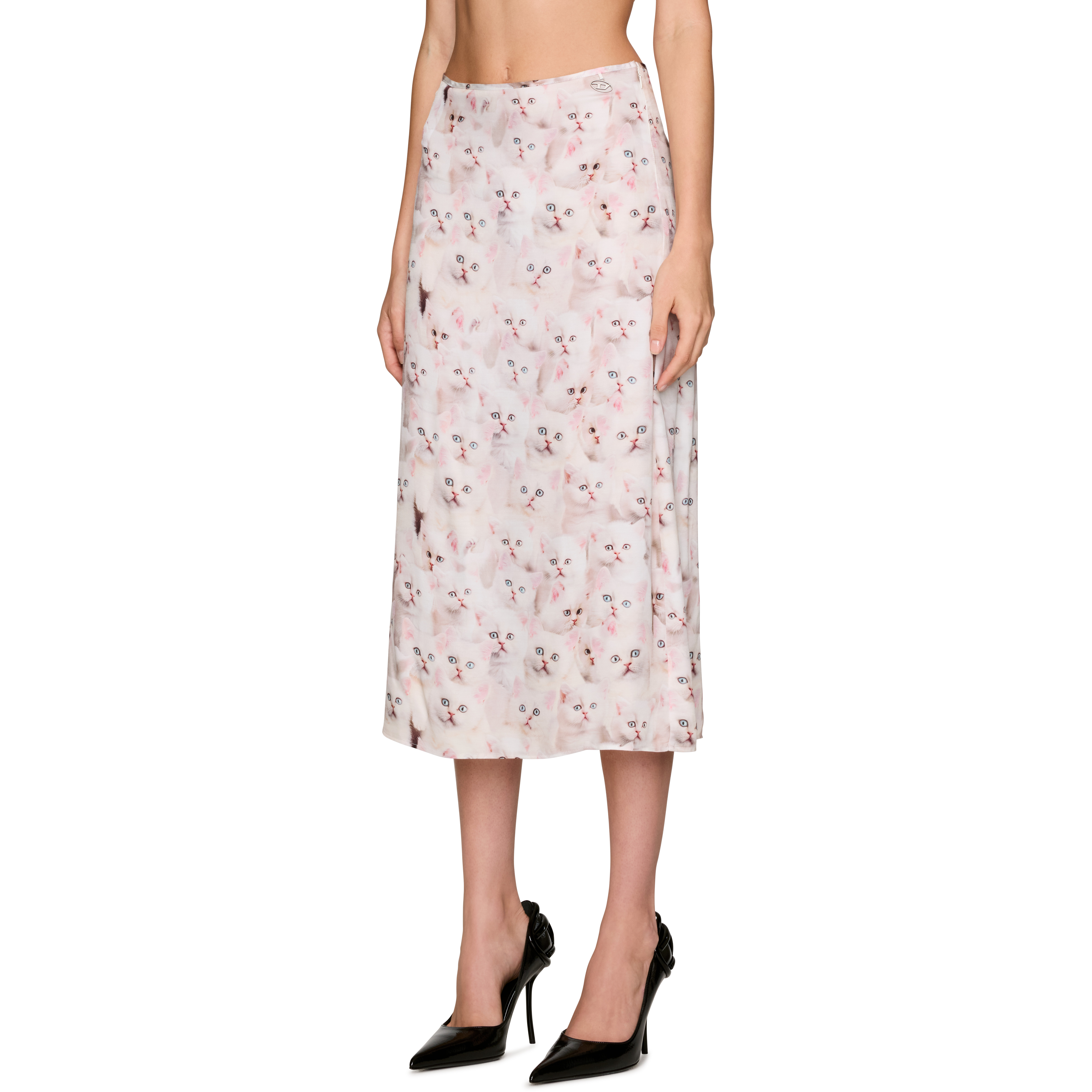 O-Rchid-R1 Midi Skirt - 2